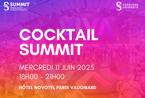 Cocktail SUMMIT Sorbonne Université 2025 Cocktail SUMMIT Sorbonne Université 2025